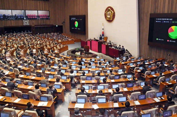 Nat'l Assembly passes record W607.7t govt. budget for 2022