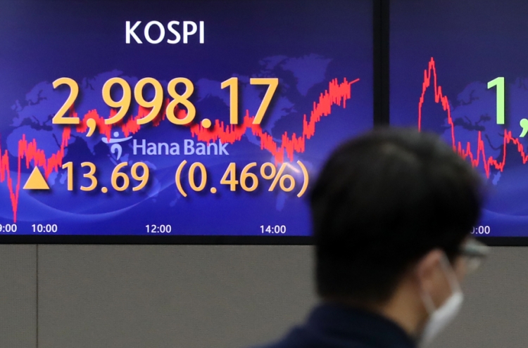 Seoul stocks up for 3rd session amid tech, auto gains