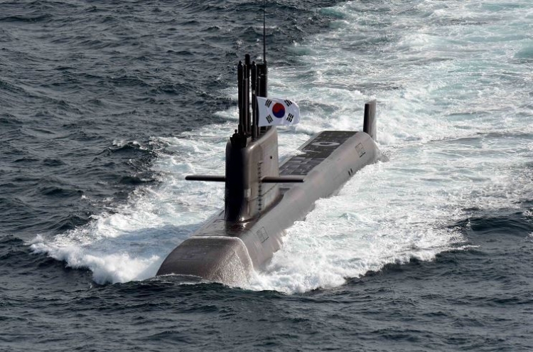 S. Korea starts construction of 2nd 3,600-ton-class SLBM submarine