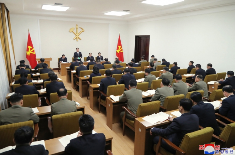 Top N. Korean officials join discussions on major policies for 2022 at party plenary