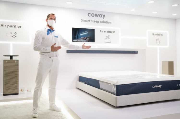 [CES 2022] Coway introduces smart sleep and air care technology