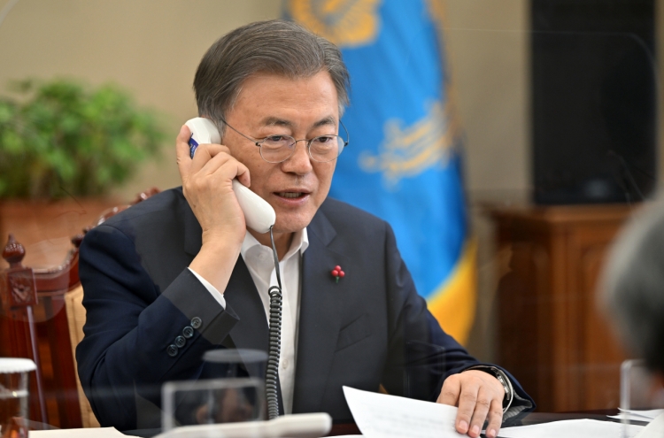 Moon asks National Assembly to swiftly approve extra budget bill