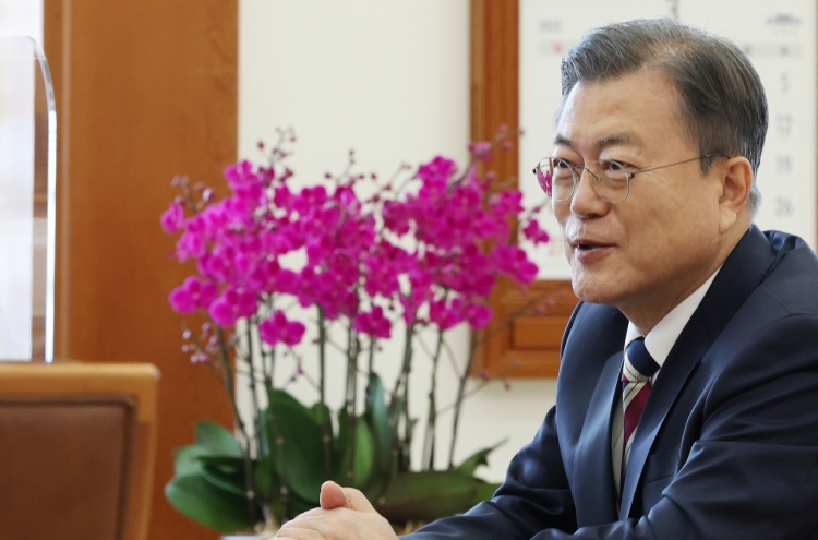 Moon says Biden-Kim summit is 'matter of time'