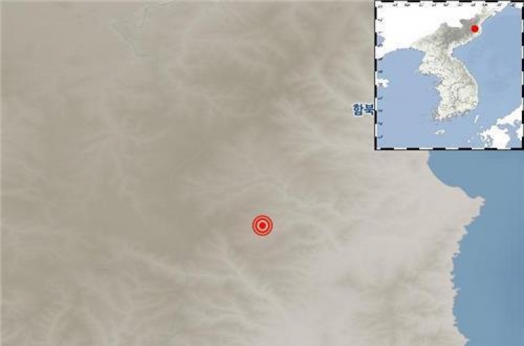 3.1 magnitude natural quake hits near N. Korea's nuclear test site: KMA