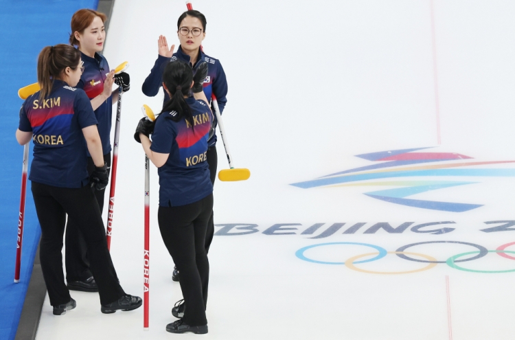 [BEIJING OLYMPICS] S. Korea wins 2nd straight game in women's curling