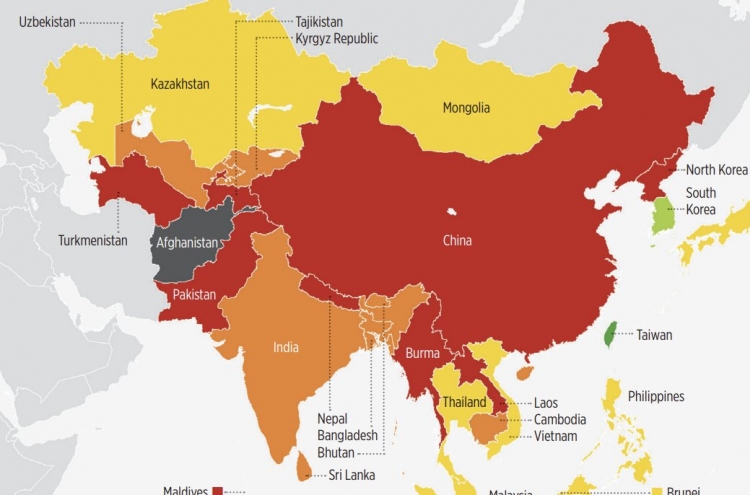 N. Korea has lowest economic freedom among 177 countries: report