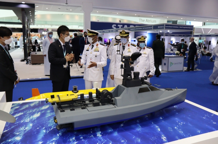 LIG Nex1 showcases robots, drones in UAE