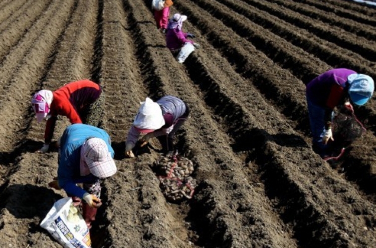 S. Korea's arable land dips for 9th year in 2021