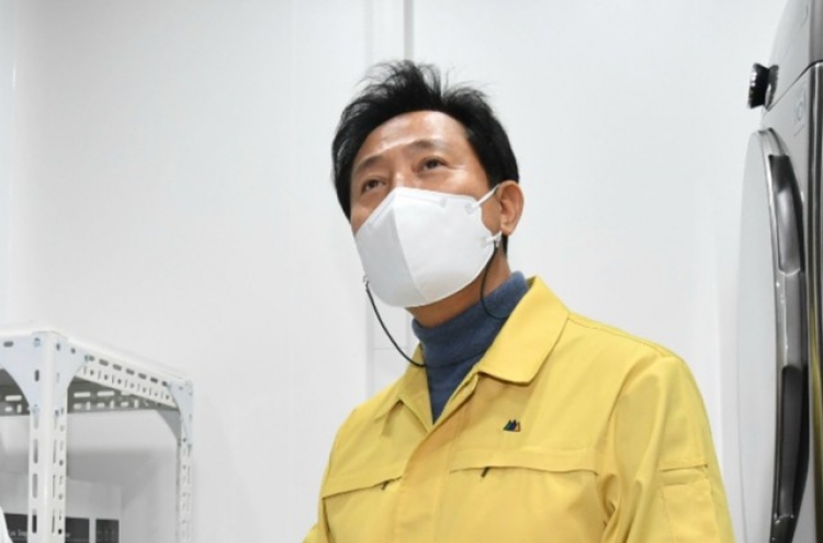 Seoul Mayor Oh tests positive for COVID-19 in self-test kit check