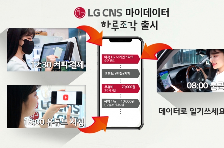 LG CNS offers personal data log service