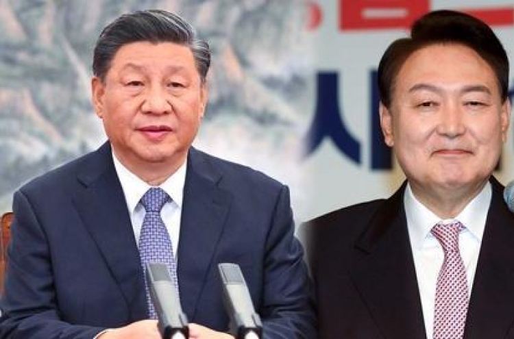 Yoon to hold phone call with Xi amid N. Korea tensions