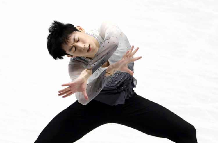 S. Korean men disappoint at figure skating worlds
