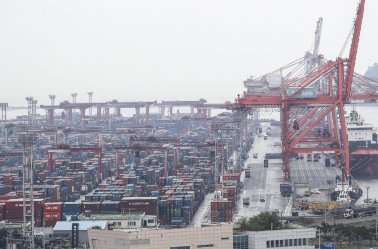 S. Korea's exports up 28.7%in first 10 days of May