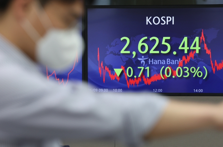 Seoul shares down for 3rd day ahead of US inflation data