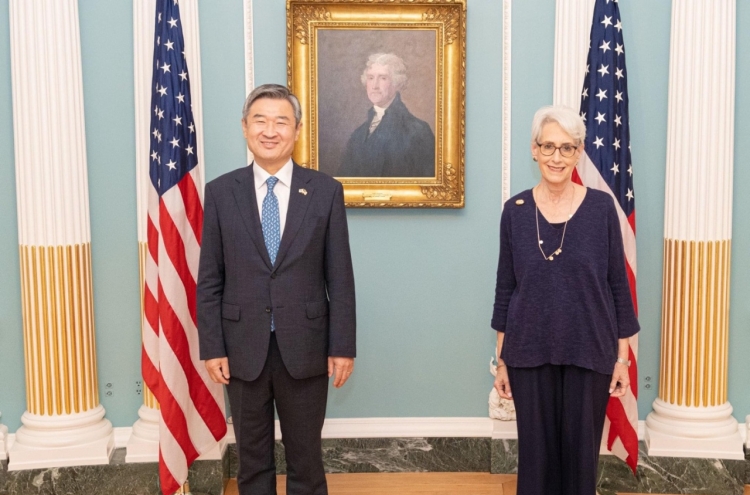 S. Korean ambassador discusses alliance, NK nuclear issues with US deputy secretary