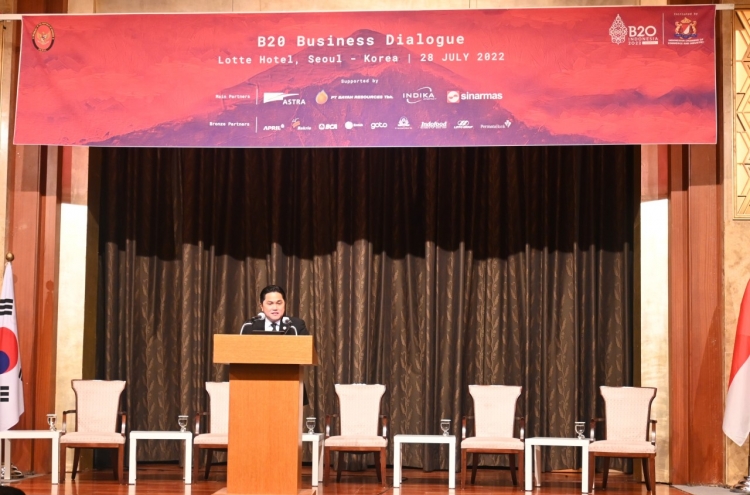 B20 Business Dialogue discusses ways to boost Indonesia, Korea partnership