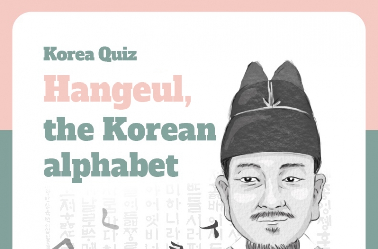 [Korea Quiz] (23) Hangeul, the Korean alphabet