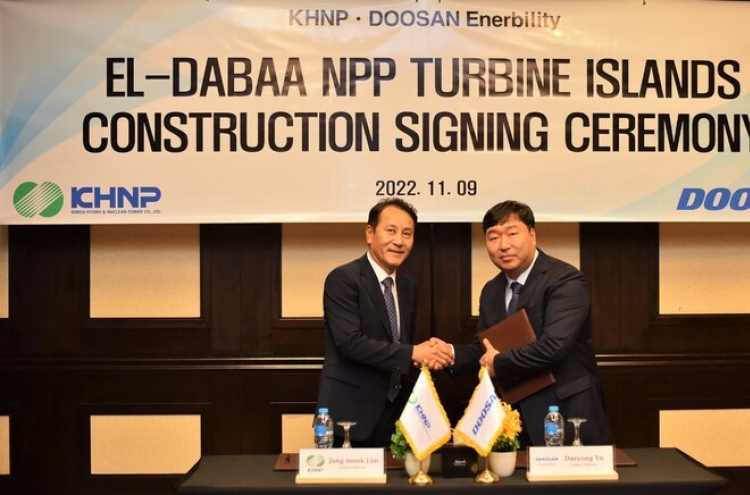 Doosan Enerbility wins W1.6tr construction order for El Dabaa