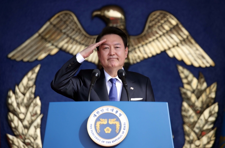 Yoon underscores US firepower to contain N. Korea
