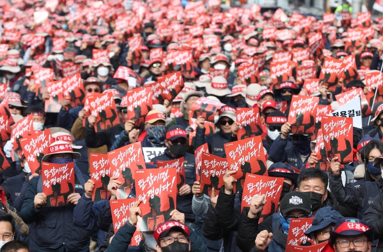 Yoon wages war against labor unions, once the force behind Korea's democratization