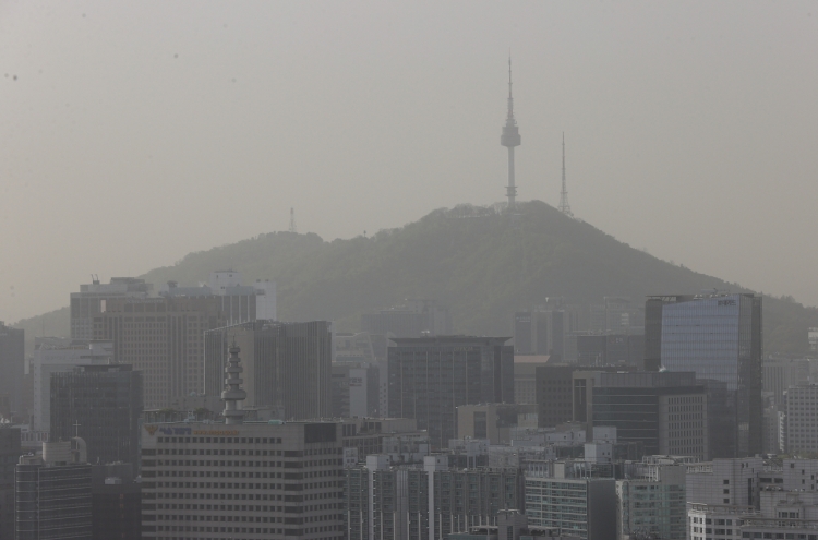 Korea hit by worst dust storm this year