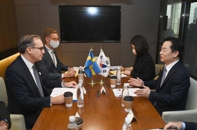 S. Korea sends delegation to Sweden, Norway for talks on economy, biz ties