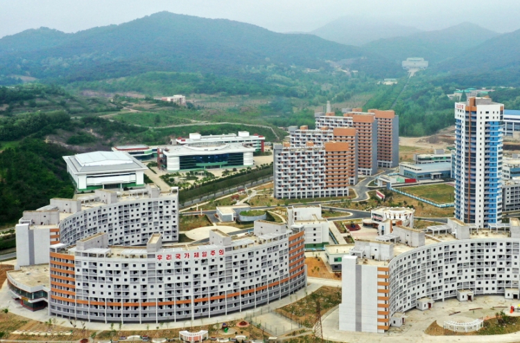 N. Korea celebrates completion of building more new homes in Pyongyang