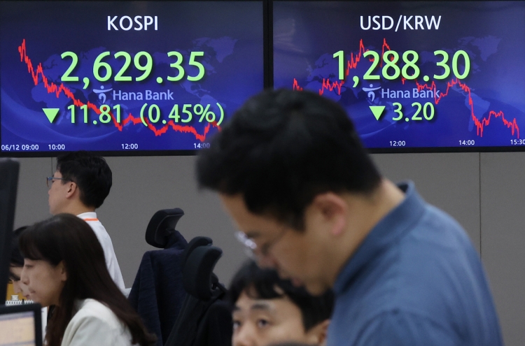Seoul shares end lower ahead of Fed's rate decision