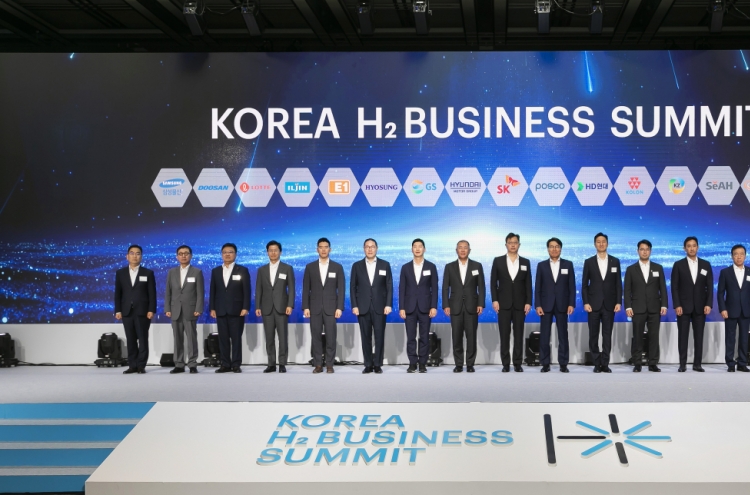 Korean biz leaders join forces for hydrogen leadership