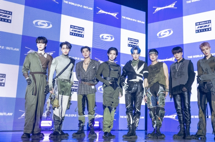 Ateez sizzles, sets sights on US award shows with 'Outlaw'
