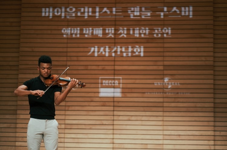 [Herald Interview] Violinist Randall Goosby plays ways to more inclusive classical music scene