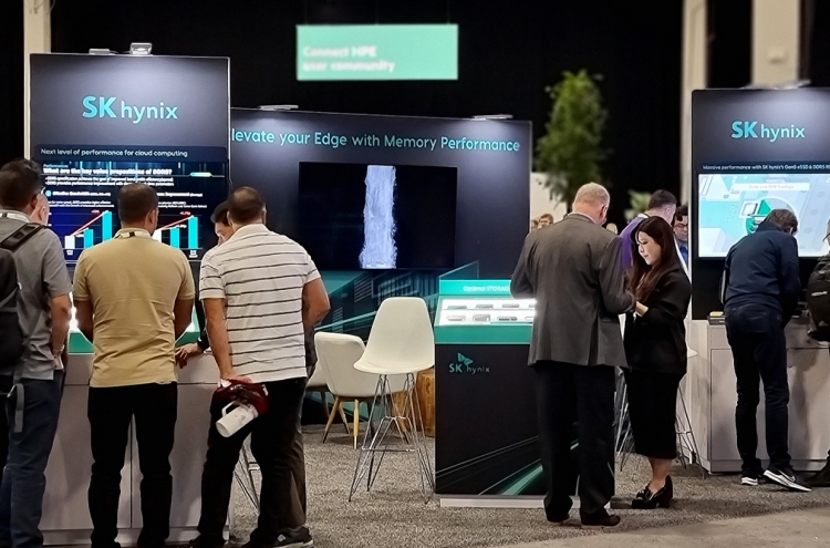SK hynix introduces data center memory solutions at HPE conference