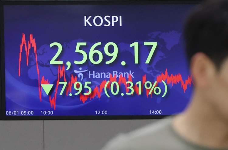 Seoul shares turn lower on tech losses