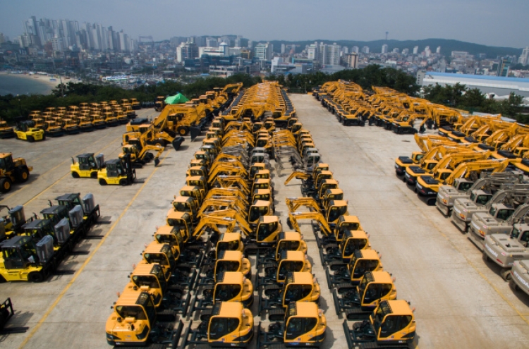 S. Korea's forklift exports up 57% through May