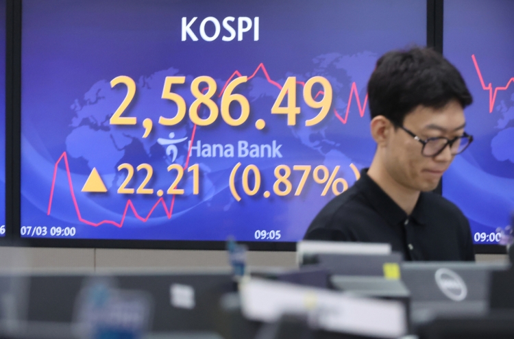 Seoul shares open tad higher amid eased inflation woes