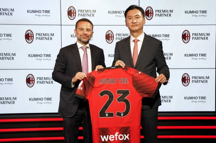 Kumho Tire inks sponsorship deal with AC Milan