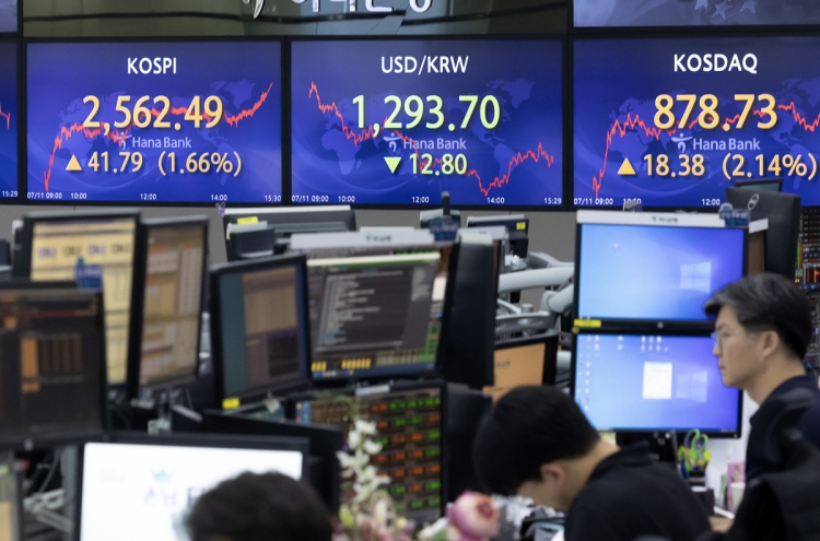 Seoul shares open lower ahead of key US inflation data