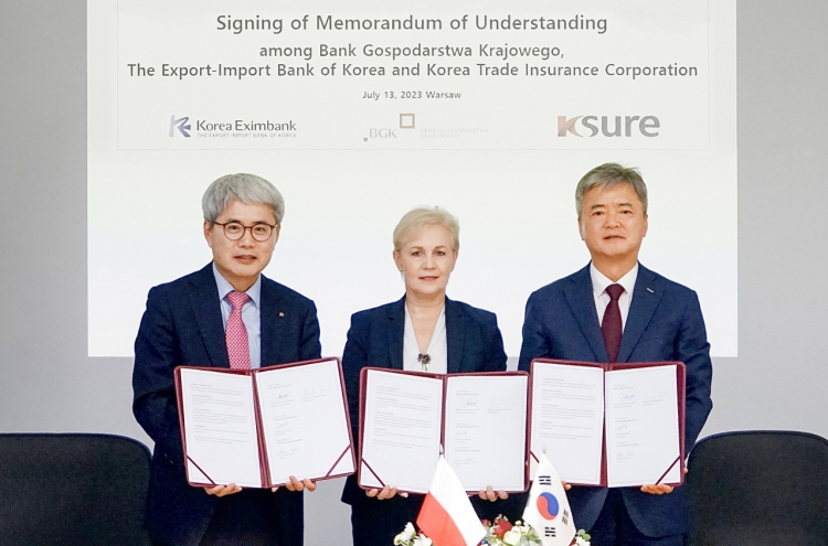 Eximbank joins forces with BGK, K-Sure to bolster Korea-Poland ties