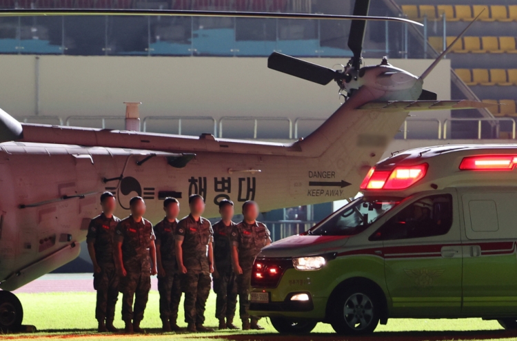 Yoon offers condolences over death of Marine in rescue operations