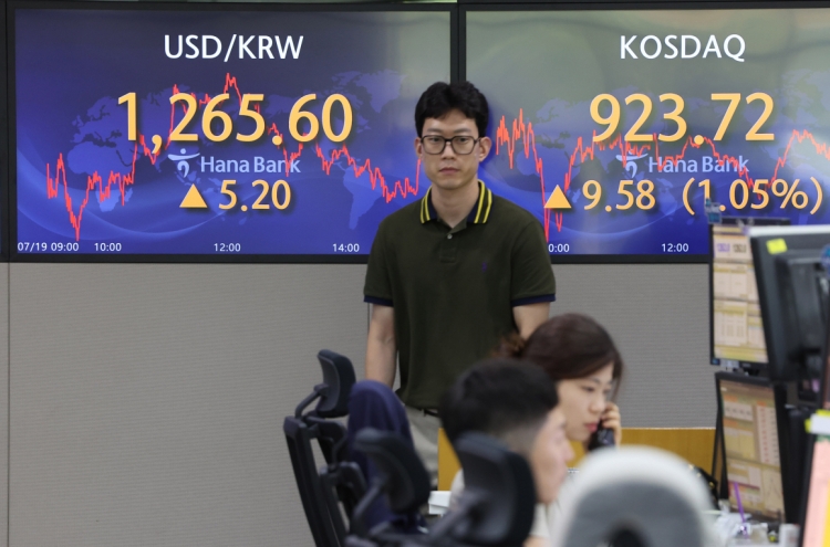 Seoul shares end lower amid rate hike worries