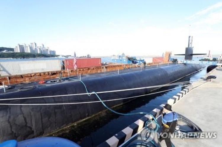 Nuclear capable US submarine makes first port call in South Korea