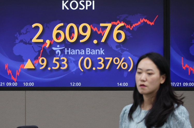 Seoul shares end slightly higher on individual buying
