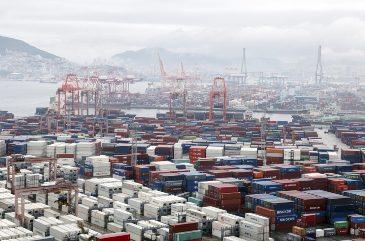 S. Korea's seaport cargo down 1.6% in Q2 amid global economic slowdown