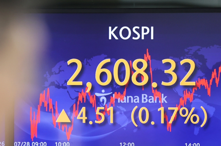 Seoul shares end tumultuous week with modest gains