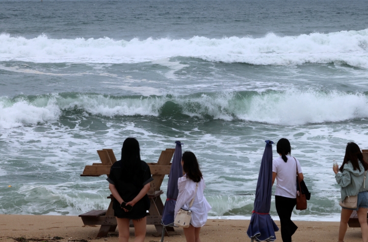 S. Korea on high alert as Typhoon Khanun approaches