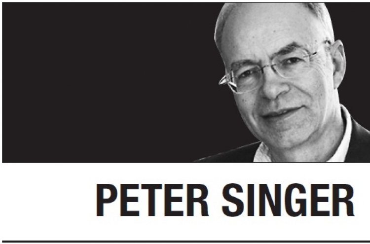 [Peter Singer] Feed people, not factory farms