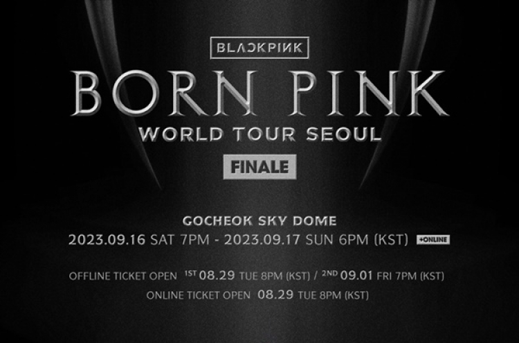 [Today’s K-pop] Blackpink to wrap up tour at Korea’s largest concert venue