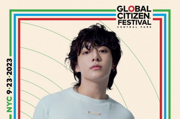 Jungkook becomes 1st K-pop solo artist to headline Global Citizen Festival