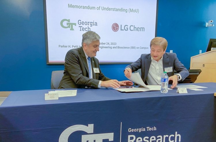 LG Chem sets up R&D center in Georgia