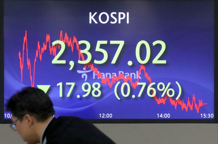Seoul shares open sharply lower on US losses